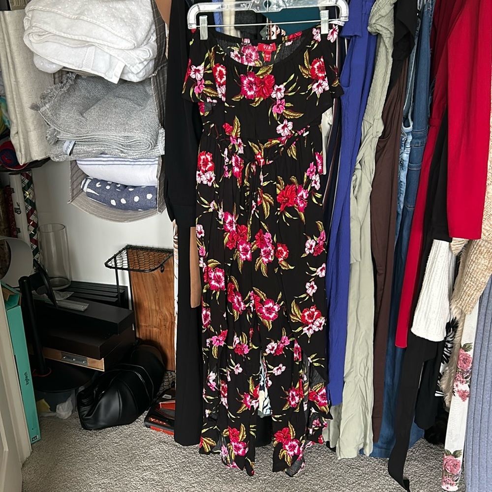 Guess floral jumpsuit/romper. Size medium